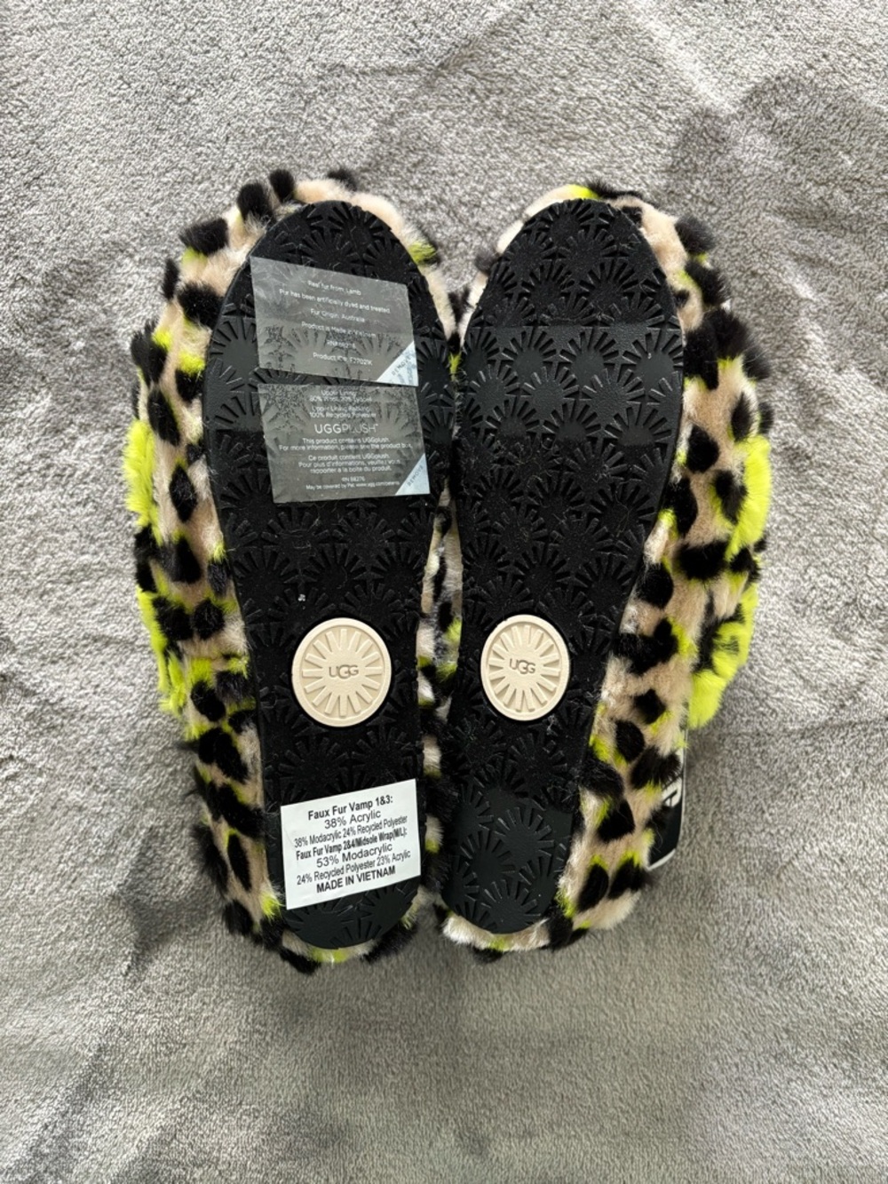 Women’s UGG Fluff Yeah Slide Slippers - Size 6 - Picture 4 of 6